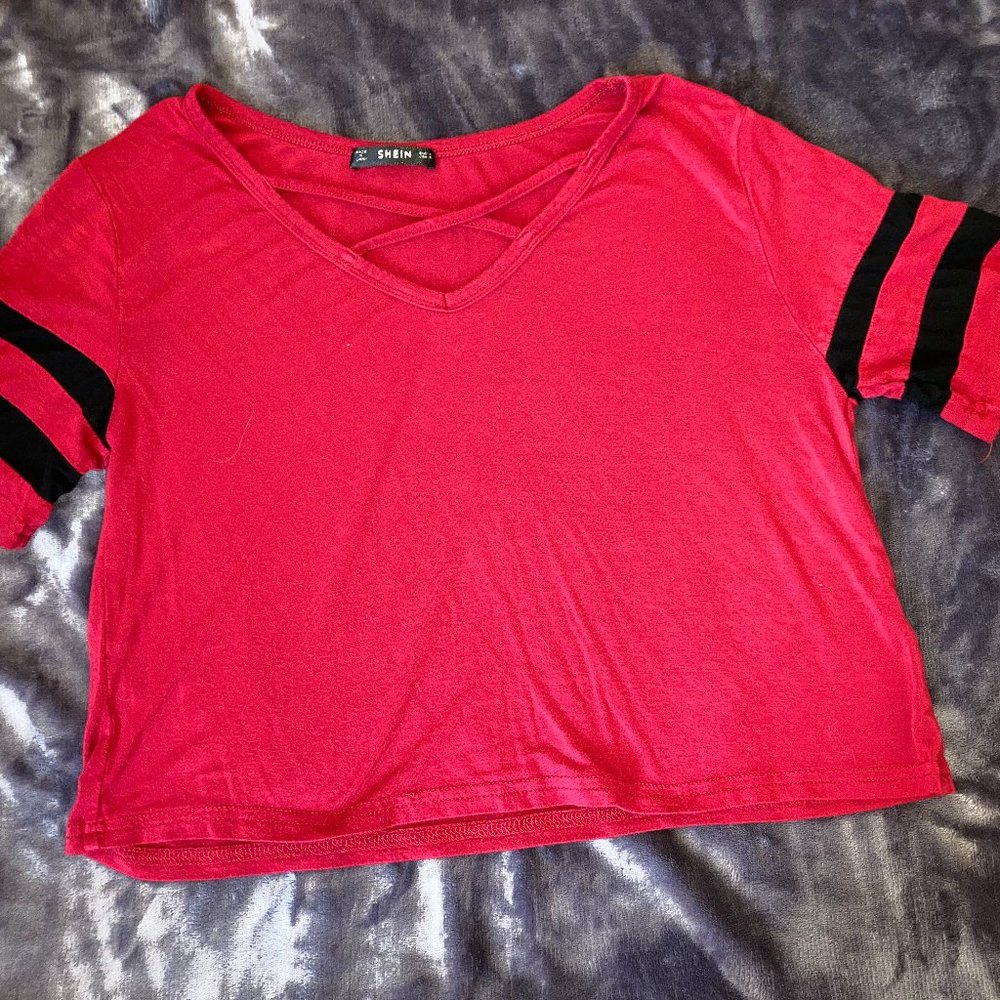 Shein Loose Crop Top